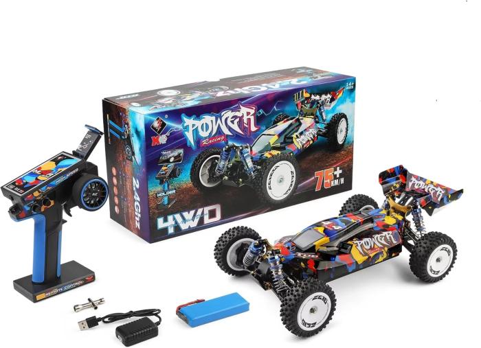 RC WLTOYS BUGGY BRUSHLESS 4X4 (124007) - Imagen 5