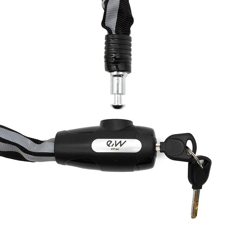 Candado de cadena con funda reflectante 80CM - Imagen 3