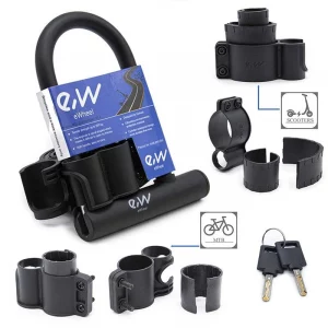 Candado de herradura con llave 15CM