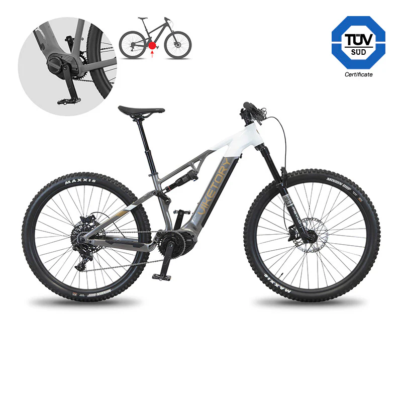 TERRAM ebike MTB Gris/Blanco - Imagen 2